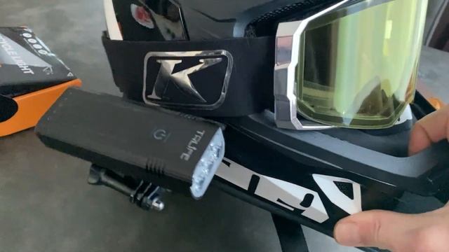 Фонарик на шлем для снегохода с Али Экспресс смотреть онлайн