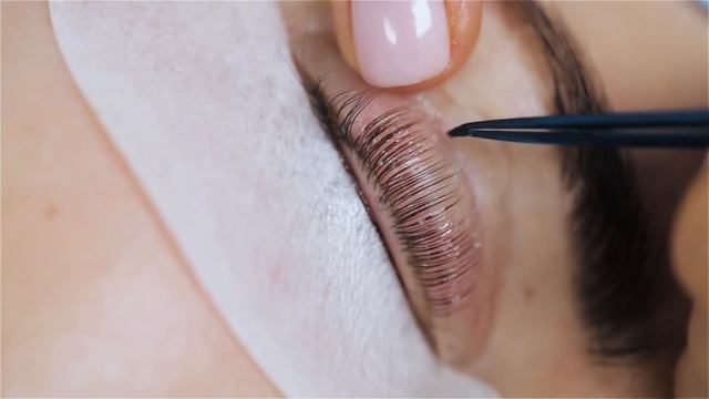 ВЫКЛАДКА РЕСНИЦ НА ВАЛИКИ. ЛАМИНИРОВАНИЕ РЕСНИЦ. смотреть онлайн