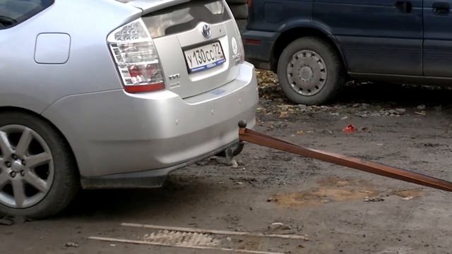 Тойота Приус 20 испытание фаркопа.mp4 смотреть онлайн