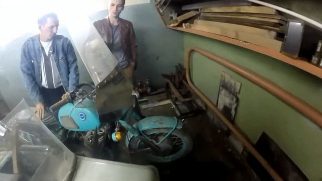 Новый Иж Планета. Старый Иж. Урал. Едем за запчастями смотреть онлайн