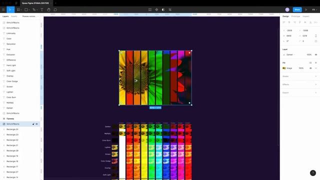 РЕЖИМЫ НАЛОЖЕНИЯ В FIGMA | Уроки фигма на русском смотреть онлайн