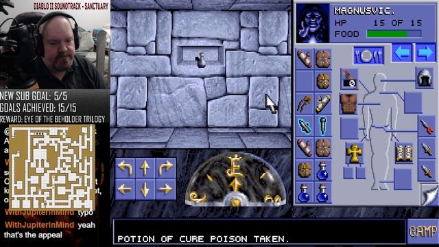 Eye of the Beholder Replay (DOS) - Session 1 смотреть онлайн