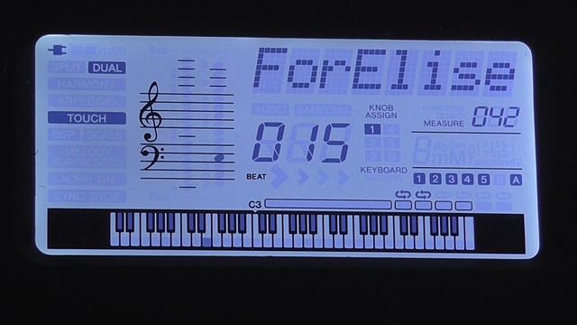 15-For Elise YAMAHA psr E463 смотреть онлайн