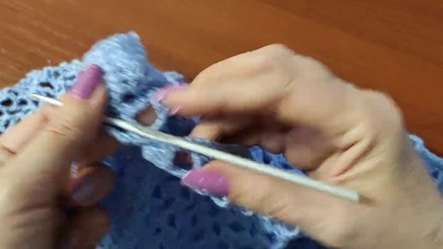 НИСПАДАЮЩИЙ ПЛАТОК ДЛЯ ХРАМА. 3Часть.  Подробный М.К.