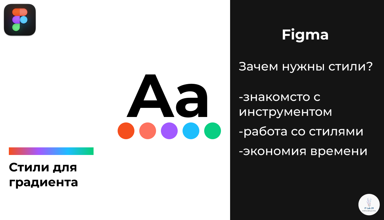 Figma | Как пользоваться стилями для градиентов смотреть онлайн