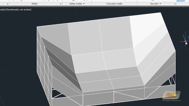39.4.1-a Mallas (Curso Autocad 2012, www.guiasinmediatas.com) смотреть онлайн