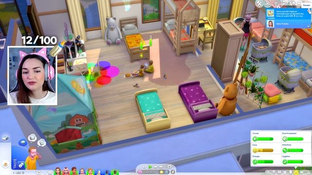 5 bambins, shopping et rénovations ! | 100 Baby Challenge #11 | Let's Play Sims 4 смотреть онлайн