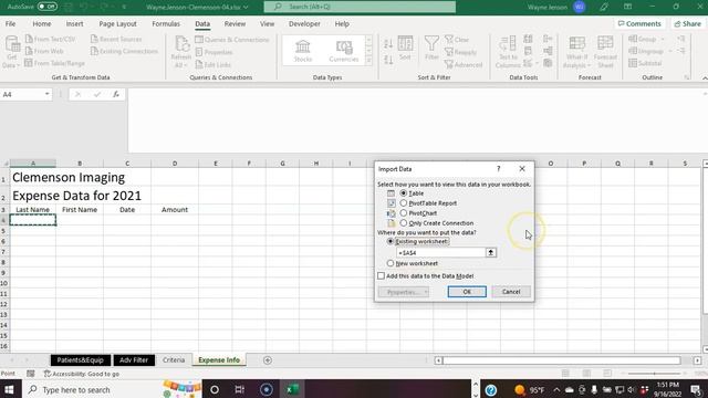 Excel 2021 Ch4 Guided Proj 4-3 смотреть онлайн
