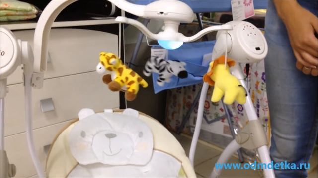 Качели электронные 2 в 1 "Pituso LIRIO" (шезлонг+качели) смотреть онлайн