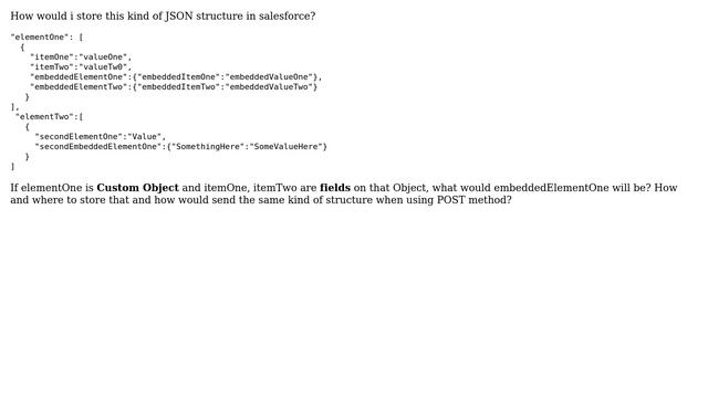 Salesforce: JSON structure in Salesforce? смотреть онлайн