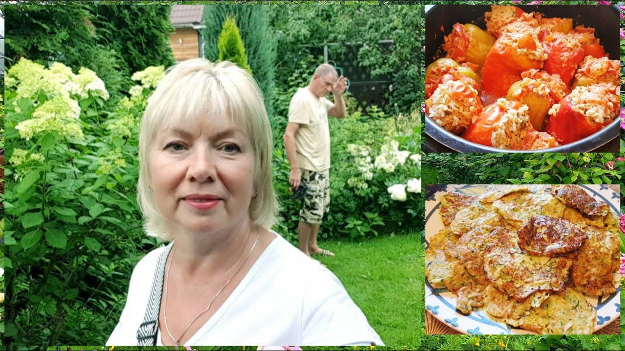 Vlog ТОЛСТЕЮ от кабачков МУЖ ВОЗМУЩАЕТСЯ. Примерка одежды XXL. ПЕРЕЦ ФАРШИРОВАННЫЙ смотреть онлайн