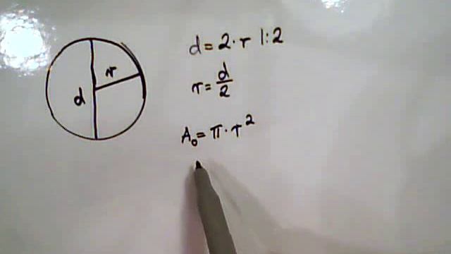 Kreisfläche und Kreisumfang mit Radius und Durchmesser смотреть онлайн