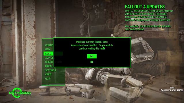 Instalación de los mods Unofficial Fallout 4 Patch y Achievements [Tutorial] смотреть онлайн