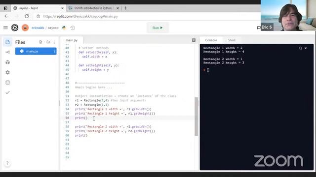 Introduction to Python- Object-Oriented Programming: Unit 10 смотреть онлайн