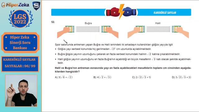 LGS 2022 HİPERZEKA 8.SINIF SİNERJİ MATEMATİK SORU BANKASI ÇÖZÜMLERİ I SAYFA: 96-99 смотреть онлайн