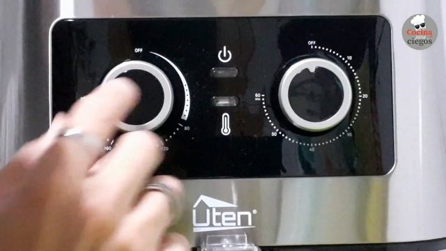 COCINA para CIEGOS, freidora de aire Uten TXG-S5M22 смотреть онлайн