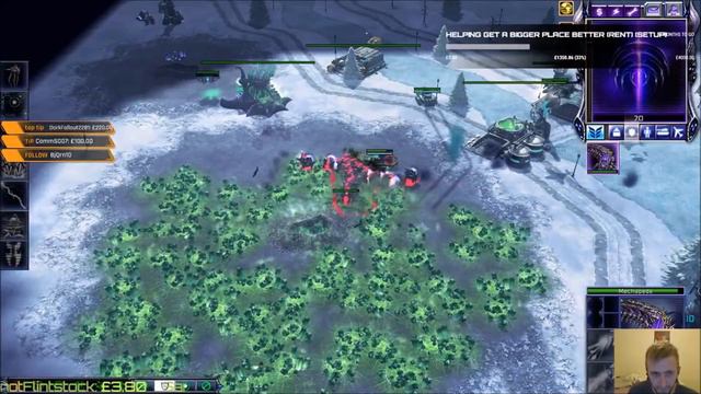 command & Conquer Kane's Wrath 4V4 Saving The team смотреть онлайн