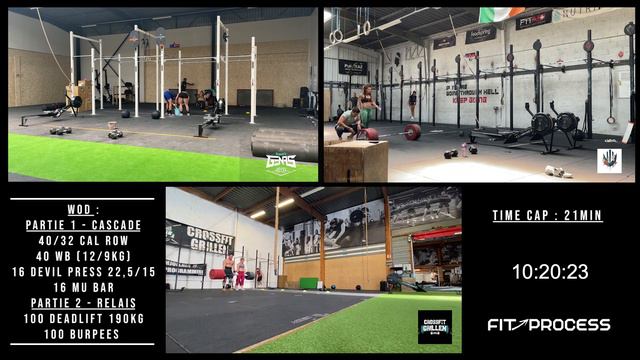 Dernière ligne droite avant les demi-finales avec CROSSFIT SERVAL et CROSSFIT GRILLEN смотреть онлайн