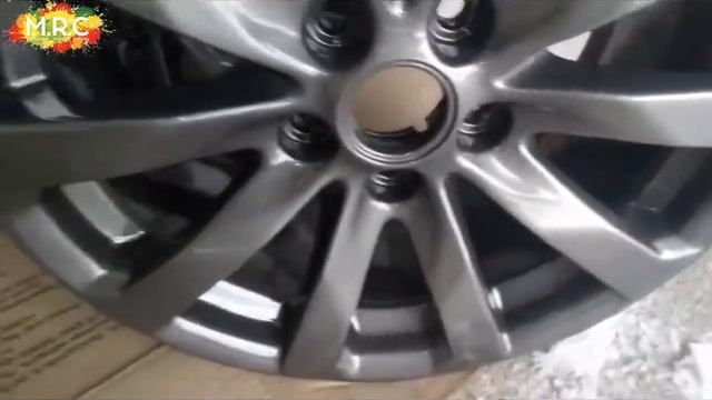 Полимерная покраска дисков в цвет мокрый асфальт смотреть онлайн