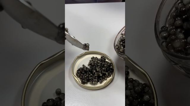 Чёрная икра после заморозки #AEF