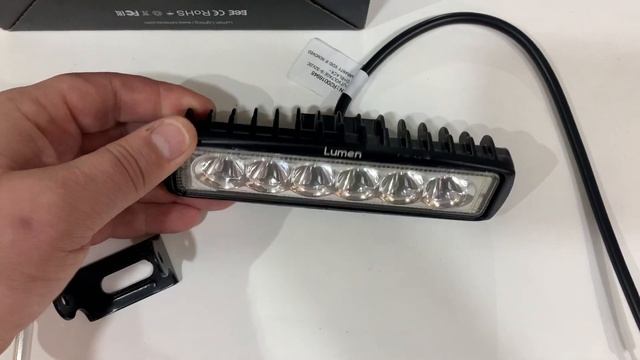 Фара светодиодная Lumen 18WL (Spot) дальнего света смотреть онлайн