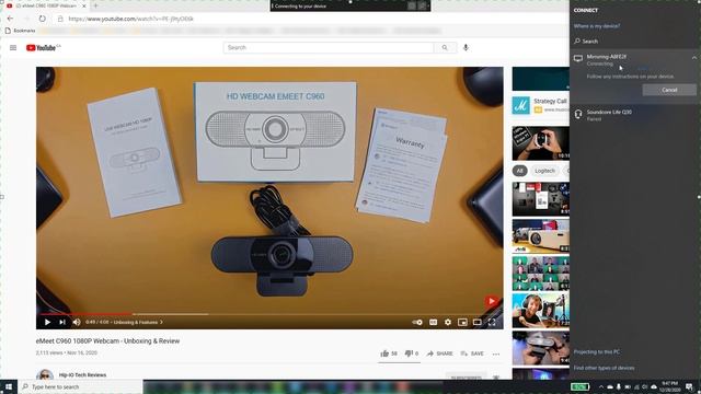 Bomaker S5 Mini Wi-Fi Outdoor Projector - Unboxing & Review смотреть онлайн