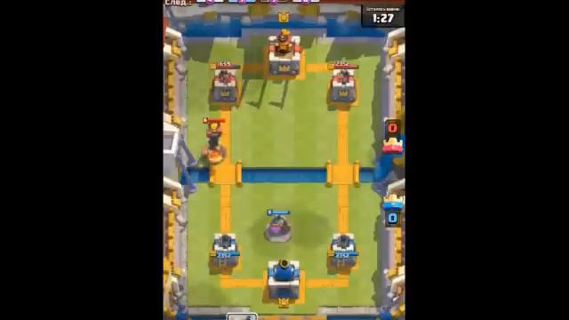 ТВОЙ ОГНЕНИЬЙ ШАР СЕКУНДАХ ) Clash Royale смотреть онлайн