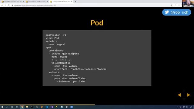 Global Azure Mexico 2021 - Rob Richardson - Building Stateful workloads in Kubernetes смотреть онлайн