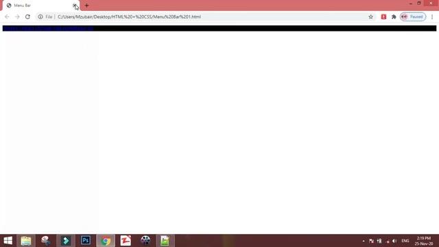 Navigation Bar CSS Menu Bar styles using unordered list UL and Anchor tag hyperlink Practical work смотреть онлайн