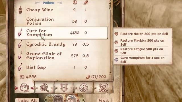 Oblivion - How to cure vampirism смотреть онлайн