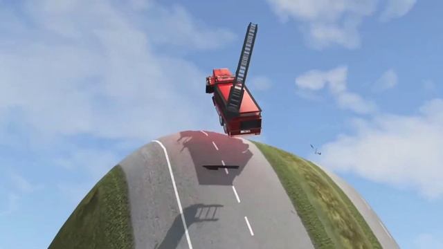 Cars vs Giant Bulge#3 |BeamNG.Drive| смотреть онлайн