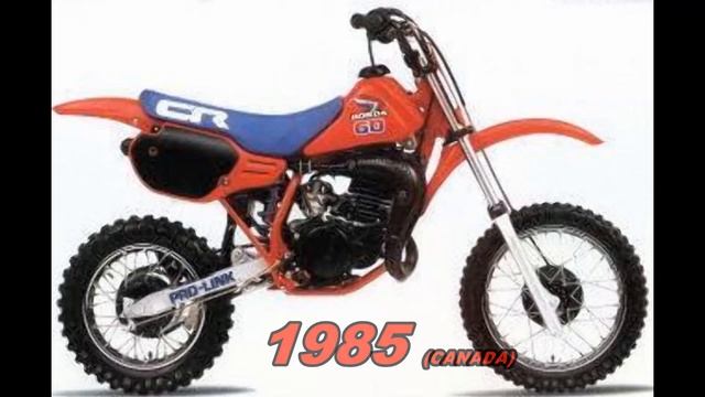 History Of The Honda CR60 1983-1985 / DirtBikeDudeZ