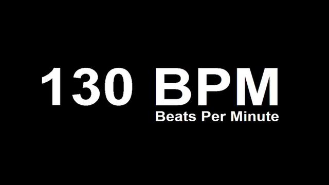 130 BPM Beats Per Minute Metronome Click Track смотреть онлайн