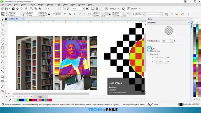 lens effect in corel draw | Class # 25 | Free Training in Urdu/Hindi |fish eyes design in coreldraw смотреть онлайн