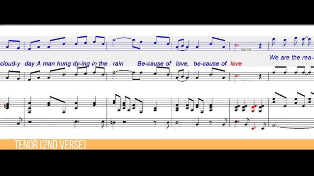 We are the Reason (SATB Guide | Tenor) смотреть онлайн