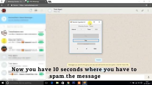 WhatsApp Bomber - Send Unlimited Message To Any Group / Contact смотреть онлайн
