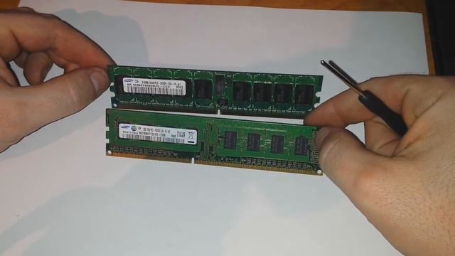 Jak odróżnić ddr2 od ddr3?? / how to know the memory chips смотреть онлайн
