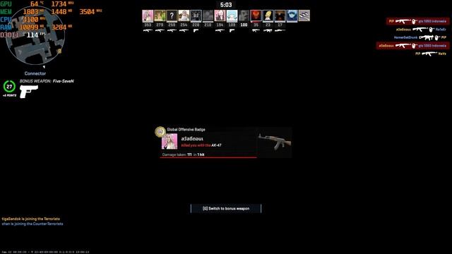 Counter Strike 2 | Map Mirage:GTX 1050 2GB + I3 10100F ( 1920x1080 Default Graphics ) 130 Fps| 1080 смотреть онлайн