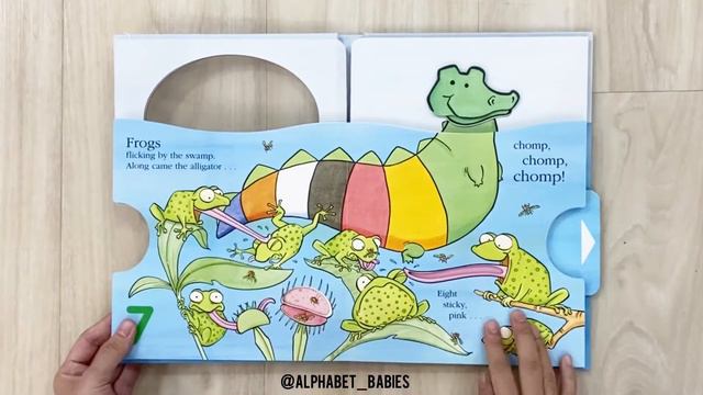 Matthew Van Fleet: Chomps Goes The Alligator by IG @alphabet_babies смотреть онлайн