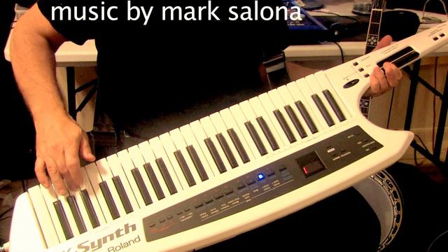 CLOTHO- Keytar synthesizer solo смотреть онлайн