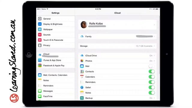 iCloud Settings And Storage смотреть онлайн