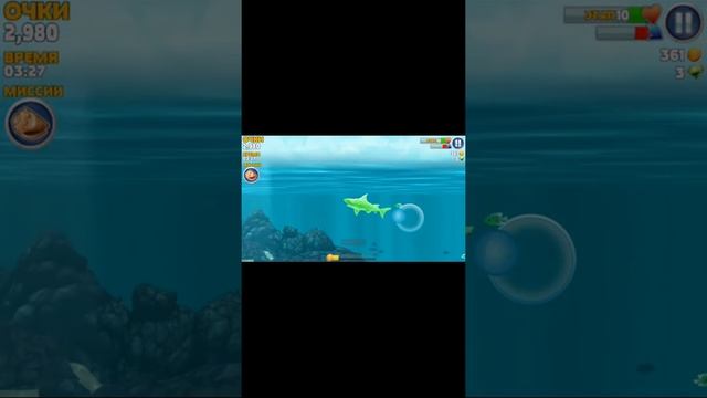 Обзор игры Hungry Shark смотреть онлайн