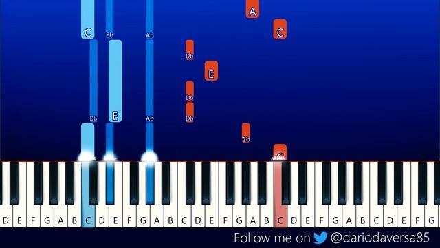 Friday Night Incident - VS TROLLFACE - Aurora (Piano Tutorial) смотреть онлайн