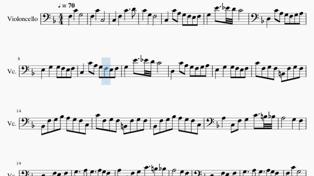 Cello Sheet Music: How to play Once Upon a Time (Undertale Remix) by Coffee Date смотреть онлайн