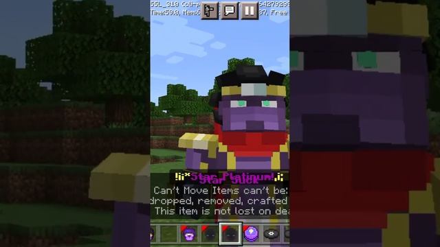 JoJos addon for Minecraft PE star platinum смотреть онлайн