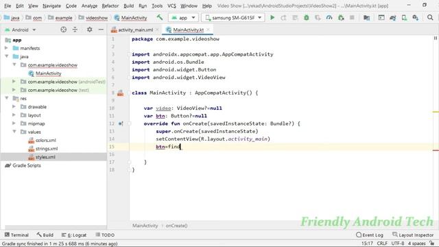 How To Play Video On Android Studio In Telugu || #15 Video View In Android Studio Example смотреть онлайн