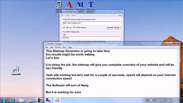 Sitemap Generator : Free Software Utility to create HTML or Text Sitemaps смотреть онлайн
