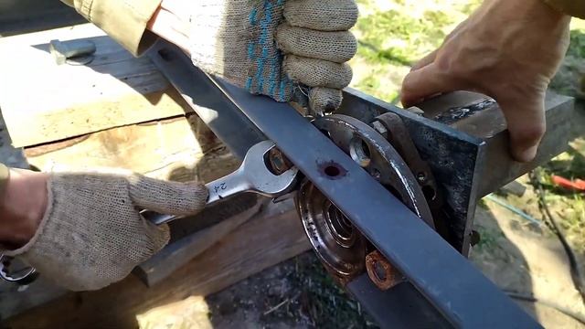 Телега для мотоблока своими руками, Нева 2 мб. смотреть онлайн