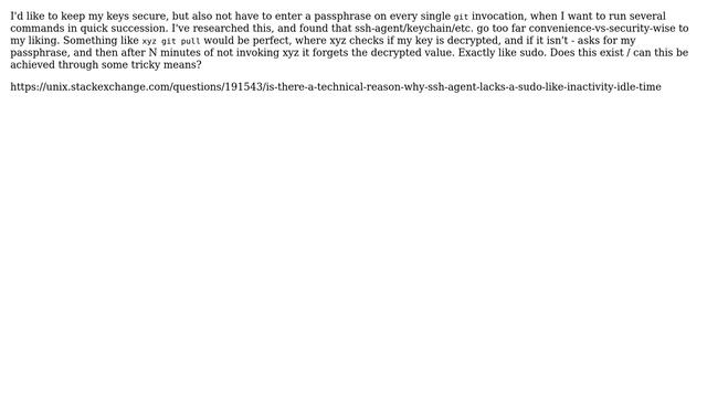 Unix & Linux: Sudo-like utility for ssh, or at least git in particular? смотреть онлайн