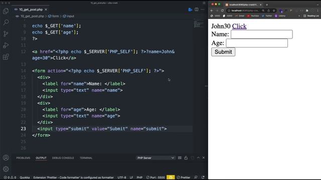 PHP For Beginners | 3+ Hour Crash Course смотреть онлайн